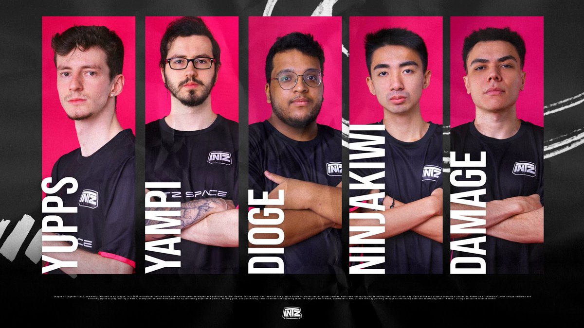 4 nomes com a inicial Y (5 se contar o Yoge) 2 irmãos jogando no mesmo time 2 Yan's 1 sonho: Buscar o HEXA! Conheça a nossa lineup pro #CBLOL segundo split 2024 😎 TOP - Yupps JUNGLE - Yampi MID - @Diogelol CARRY - Ninjakiwi SUPPORT - Damage HEAD COACH - Aoshilol ASSISTANT COACH - Allan Strazzi POSITIONAL COACH - Luan Cardoso É A MAGNETYCA #GoINTZ