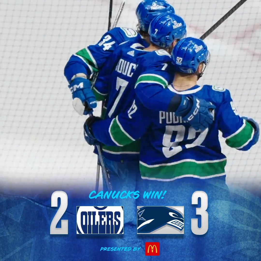 GAME FIVE IS OURS! McDonald's 🇨🇦 | #Canucks
