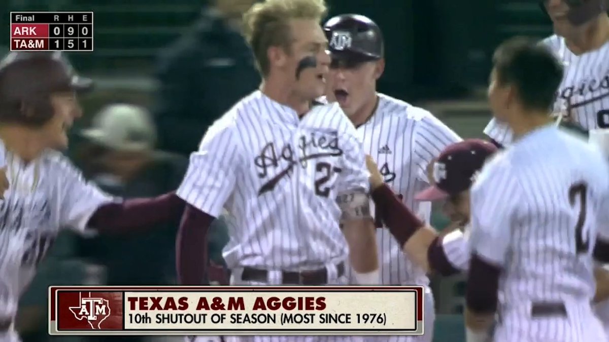 TEXAS A&amp;M WALKS IT OFF IN THE 11TH 👀 Texas A&M Baseball
