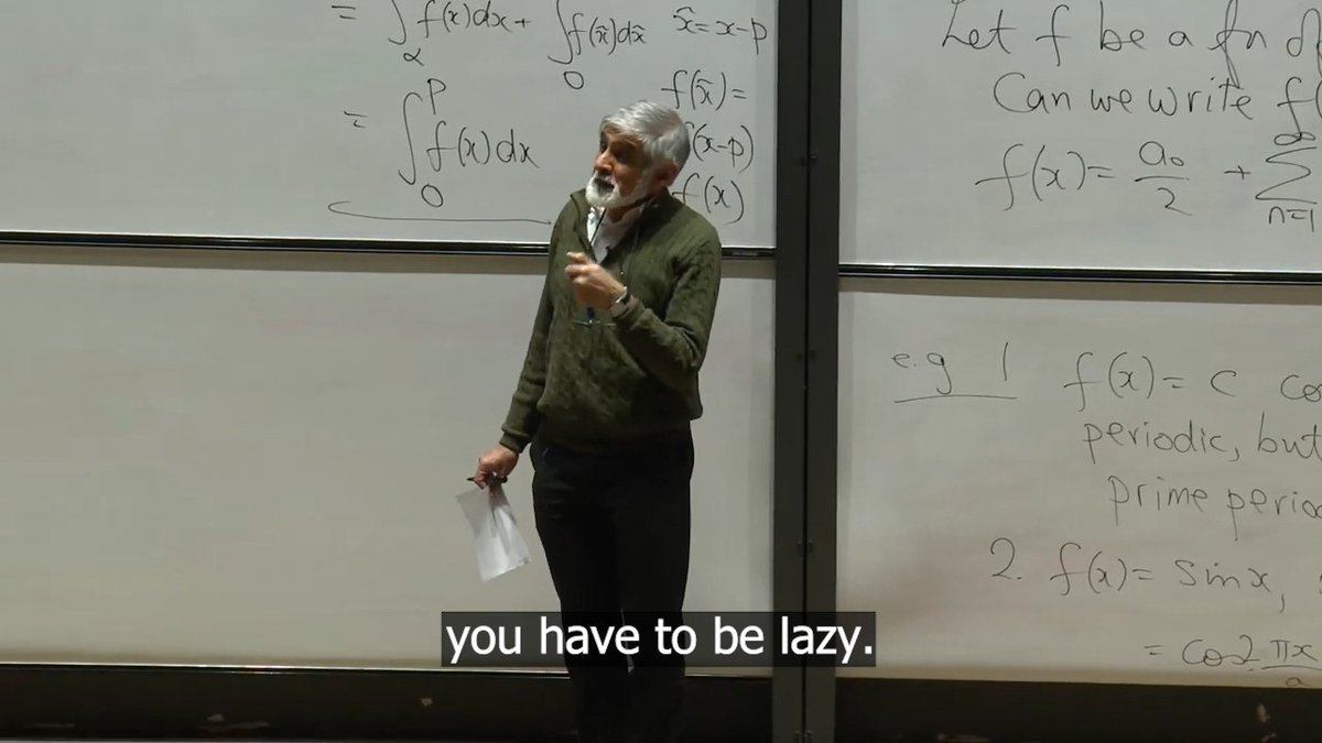 'Before you dive into something, sit back, look at the problem and see, is there a clever way I can do this?' Here's a top tip for aspiring mathematicians from Oxford professor Philip Maini: Be lazy. 🎬 | Oxford Mathematics #NationalNumeracyDay