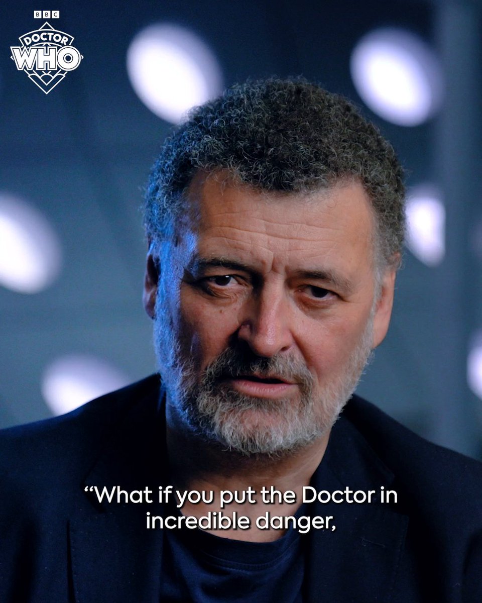 Not long left until BOOM! And now a word from the writer, Steven Moffat... 👀💥 #DoctorWho