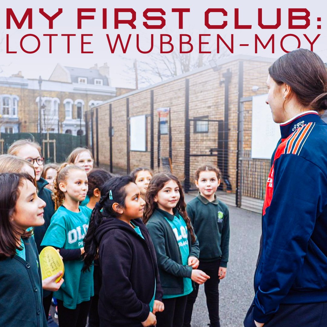 My First Club | Lotte Wubben-Moy ❤️ Lotte heads back to where it all began to reunite with her childhood mentor and drop in on a girls' football session ✨
