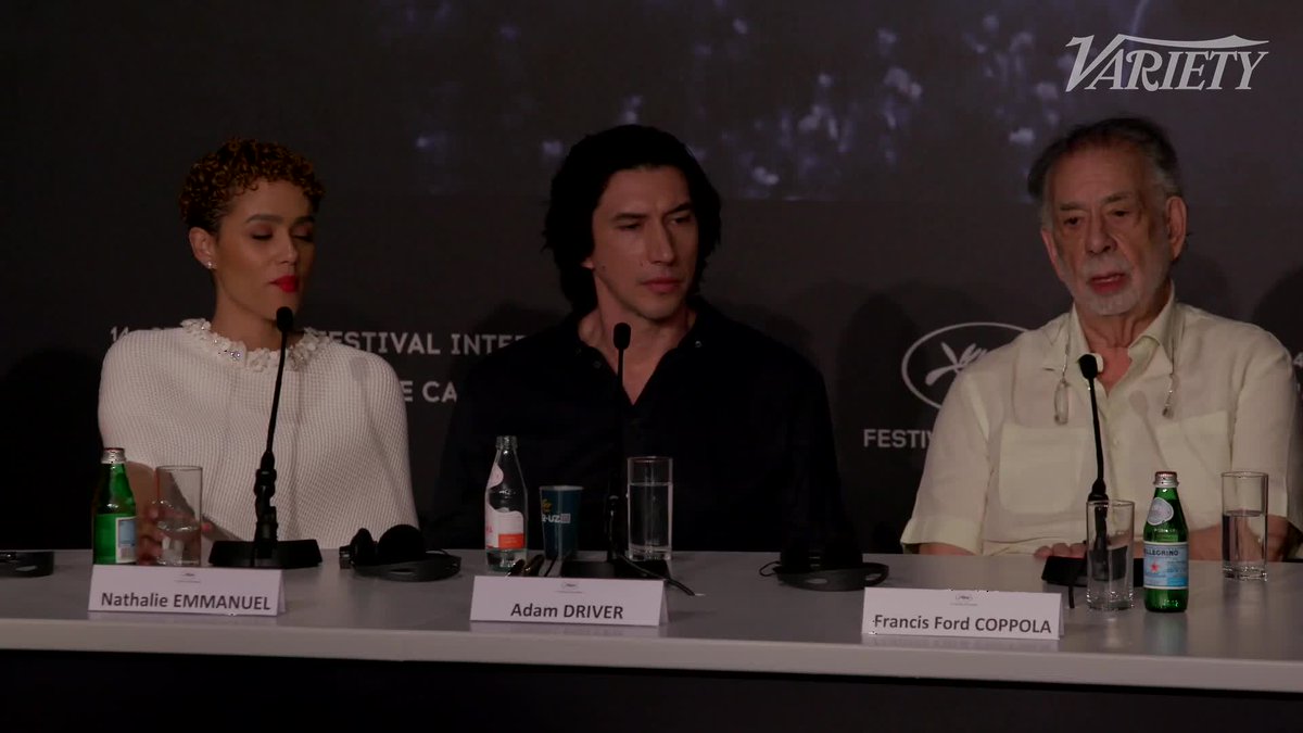 Adam Driver says filming #Megalopolis felt like "experimental theater." "I don't think that there will be something that imaginative on that scale again."