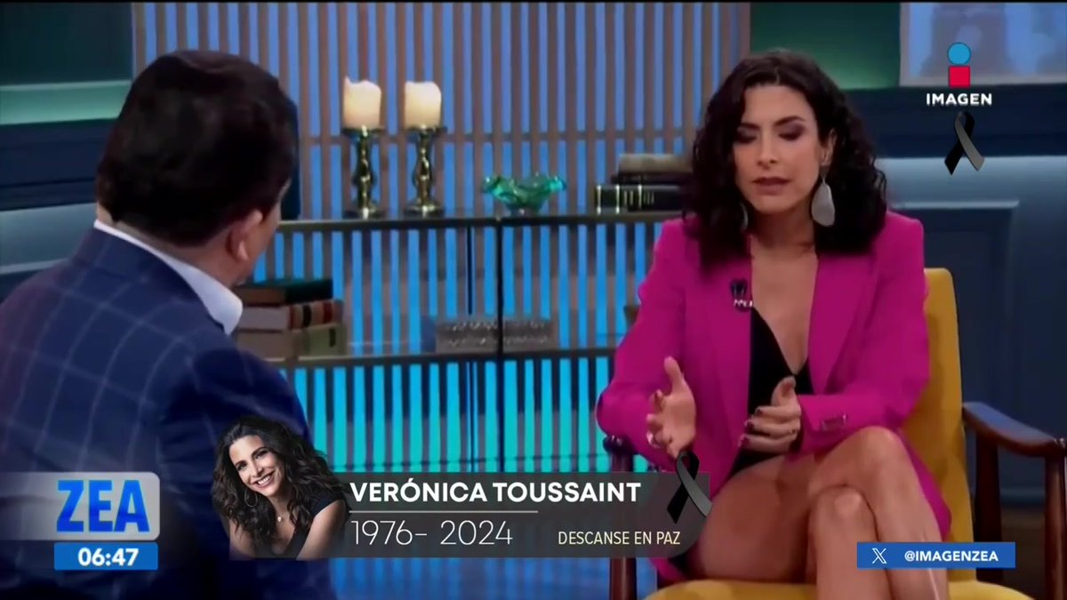 "Si a mí me toca morirme pronto, me muero en paz", esto dijo #VerónicaToussaint sobre la muerte cuando supo que tenía cáncer: #LoDijoZea #ImagenNoticias con Francisco Zea MARLENE 🦋 @ImagenZea