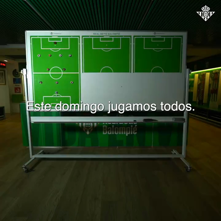 🔥🔥🔥 Nuestra casa. Nuestra gente. Que ruja el Villamarín. #RealBetisRealSociedad