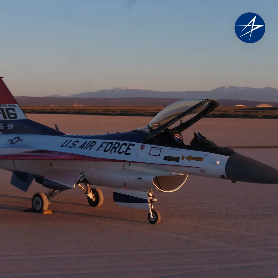Celebrating 50 years of F-16 history! 🎉 The F-16 Viper Demonstration Team unveiled a special 50th-anniversary paint job at Edwards Air Force Base, mirroring the classic red, white and blue of the original YF-16 prototype. #Falcon50