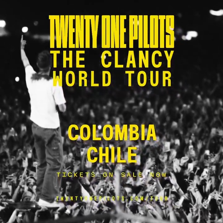 Colombia + Chile, your #ClancyWorldTour tickets are on sale now.