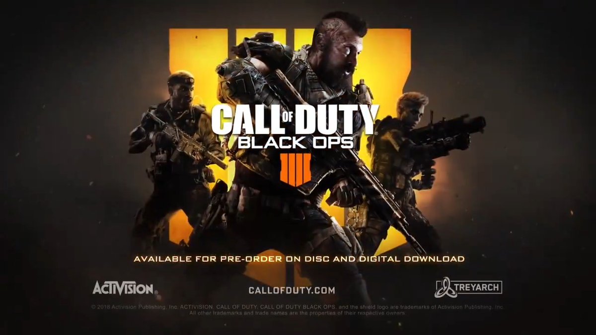 6 years ago today, Call of Duty: Black Ops 4, alongside Blackout, was first revealed