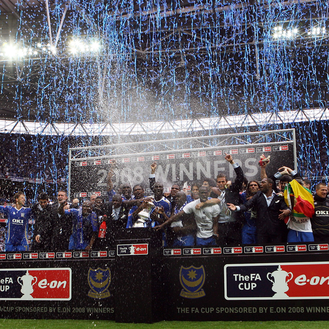 17/05/2008. #Pompey: FA Cup winners. 🏆