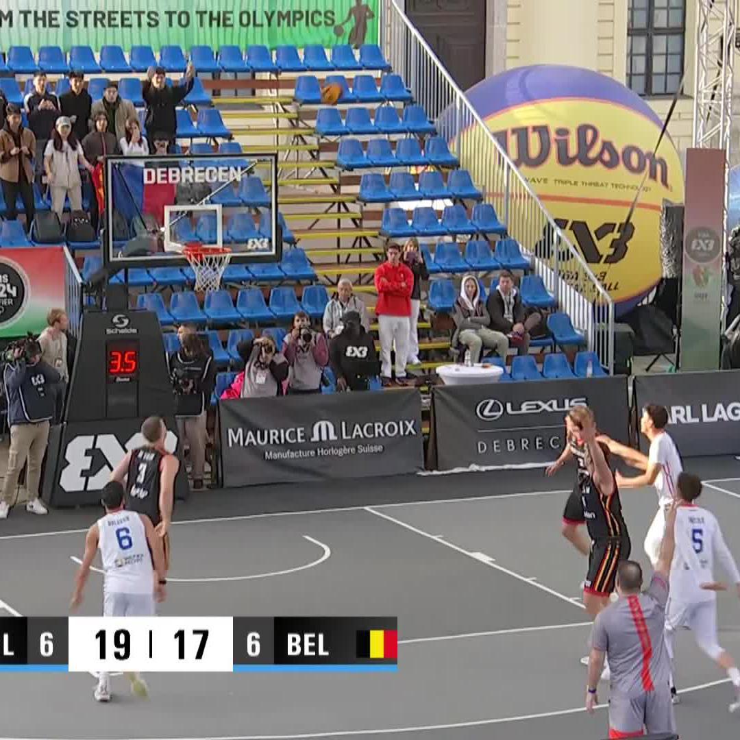 🤯 Ariunbold FTW!🔥🇲🇳 💪 Mongolia go 2-0 with a DUB over Belgium! 😤 #3x3OQT x 3x3 🏀 Mongolia