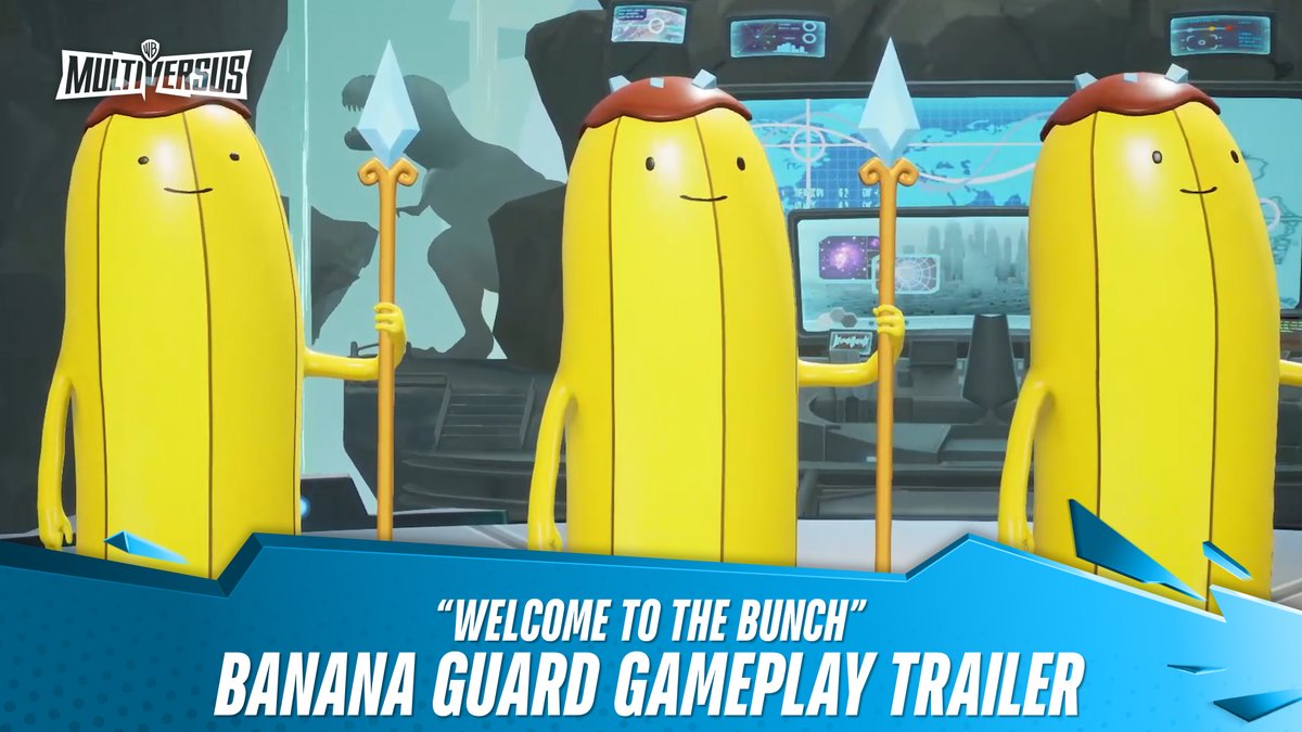 Banana Guards Assemble! Welcome to #BananaFriday, MVPs! #MultiVersus