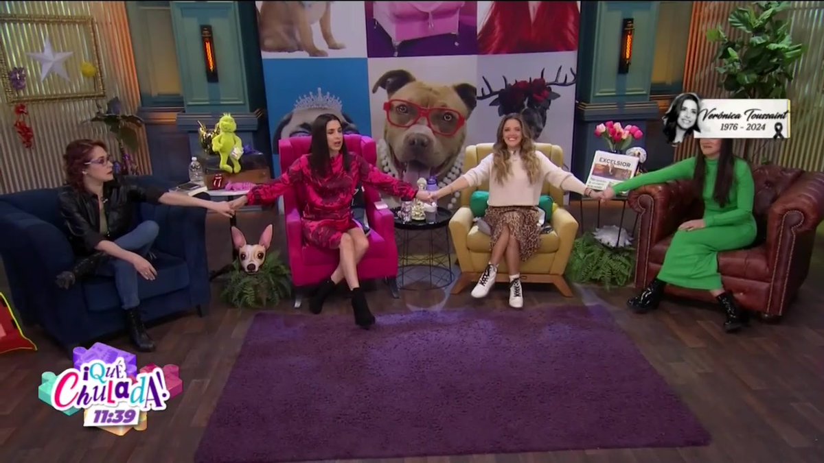Iniciamos dándole un último adiós a #VerónicaToussaint con las palabras de #MarianaH Qué Chulada TV💞: