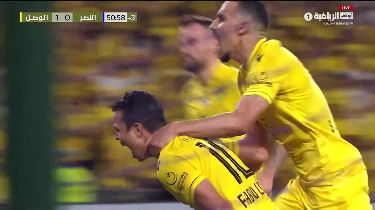 البطل يكتب نهايته السعيدة أخيرا 🏆 مبروك لكل عشاقه الاوفياء 💛 #الوصل وحظ اوفر لكل جماهير العميد 💙 #النصر