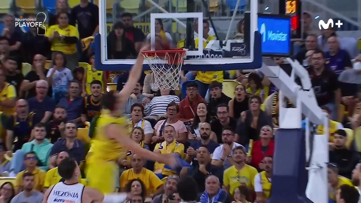 🤯 QUÉEEEEEEEEE MIQUEL SALVÓ, AHÍ ESTÁ PARA EL 𝙋𝙐𝙏𝘽𝘼𝘾𝙆 💪 📺 Movistar Plus | Miquel Salvó #PlayoffLigaEndesa | #ListosParaRomperla