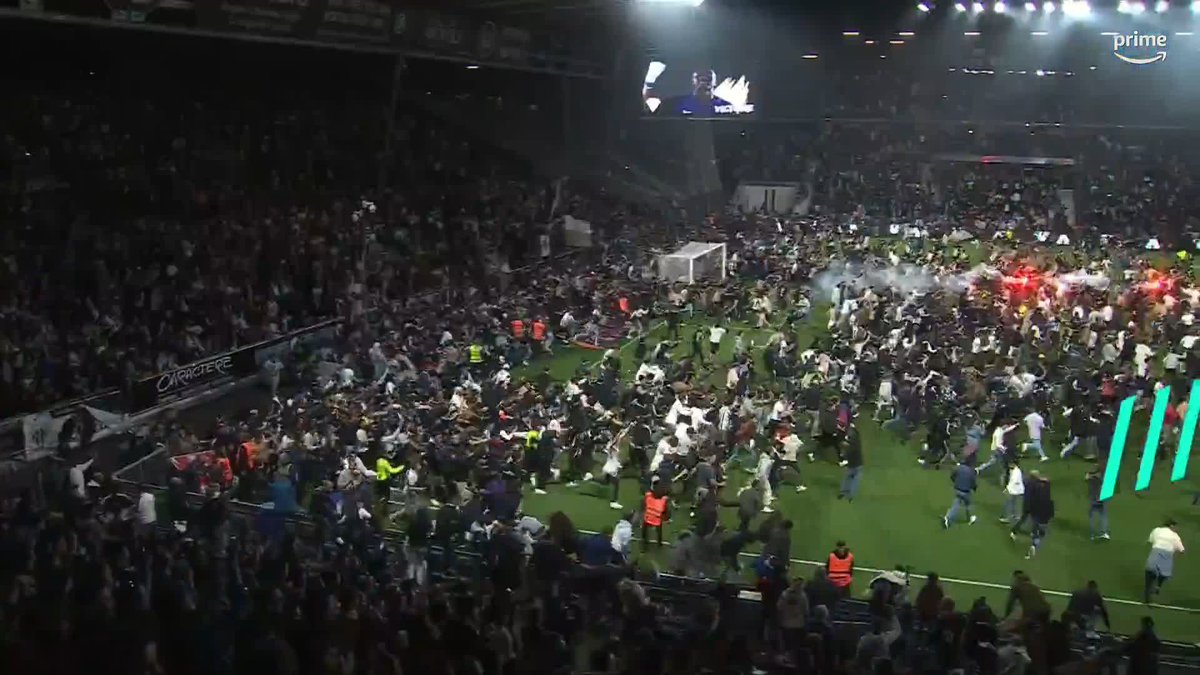 Lโenvahissement de terrain ร Angers aprรจs la promotion en Ligue 1. ๐๐ค๐ค ๐ฅ Prime Video Sport France