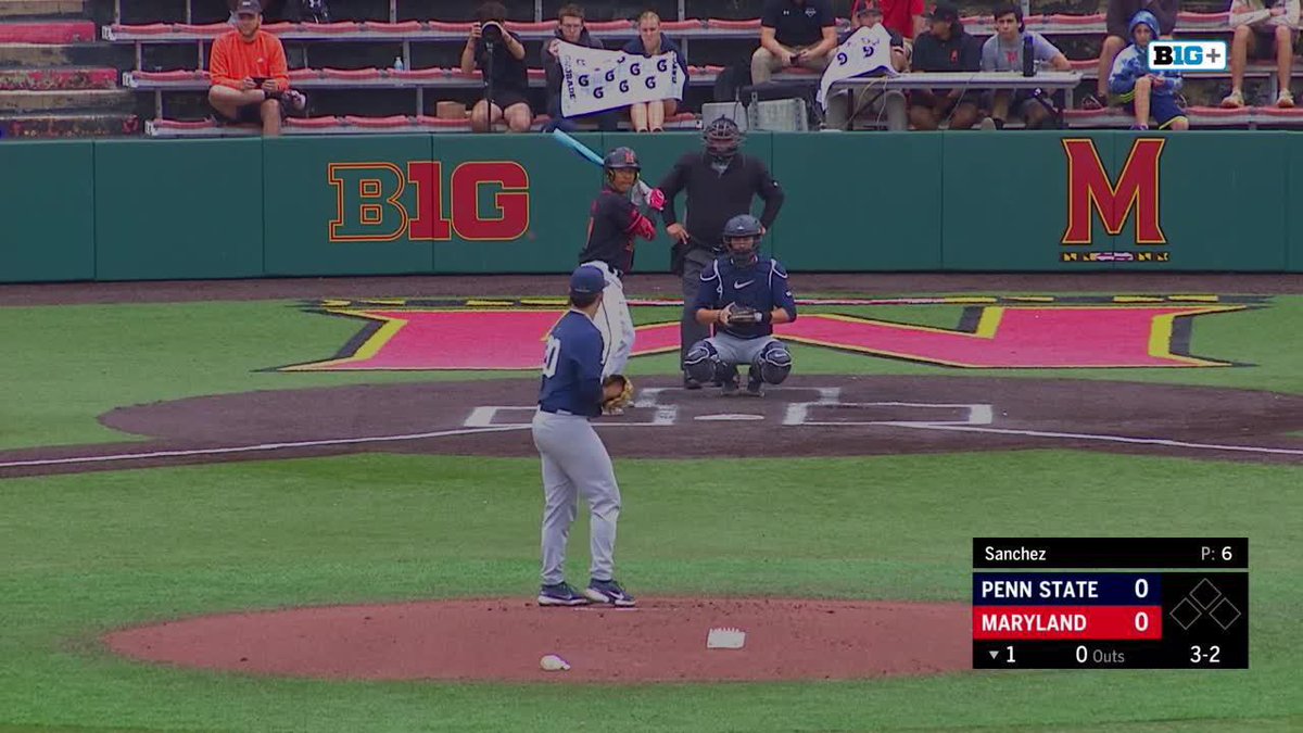 B1| First career home run for B-Mart Terps 1 PSU 0 #DirtyTerps