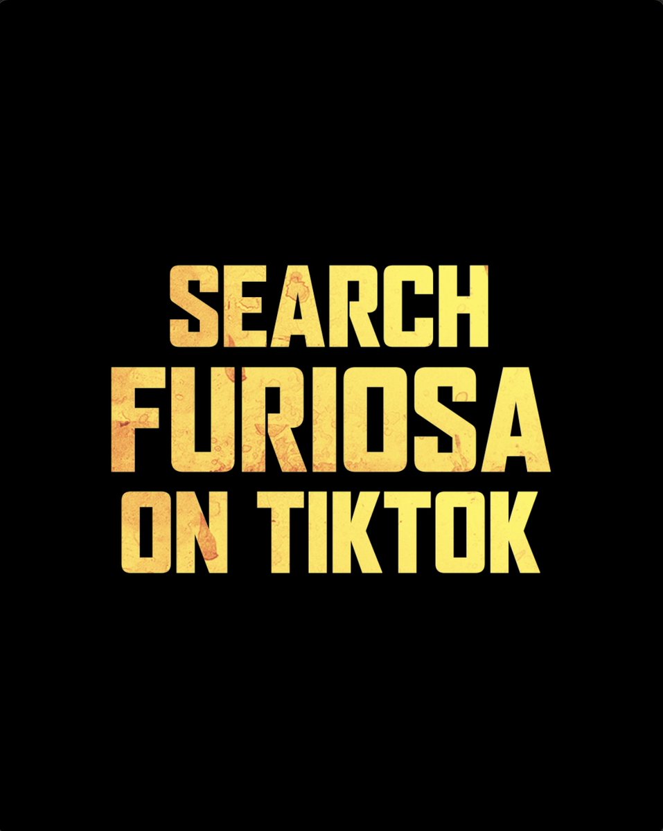 Follow the chaos. FURIOSA: A MAD MAX SAGA only in theaters May 24, Memorial Day weekend.