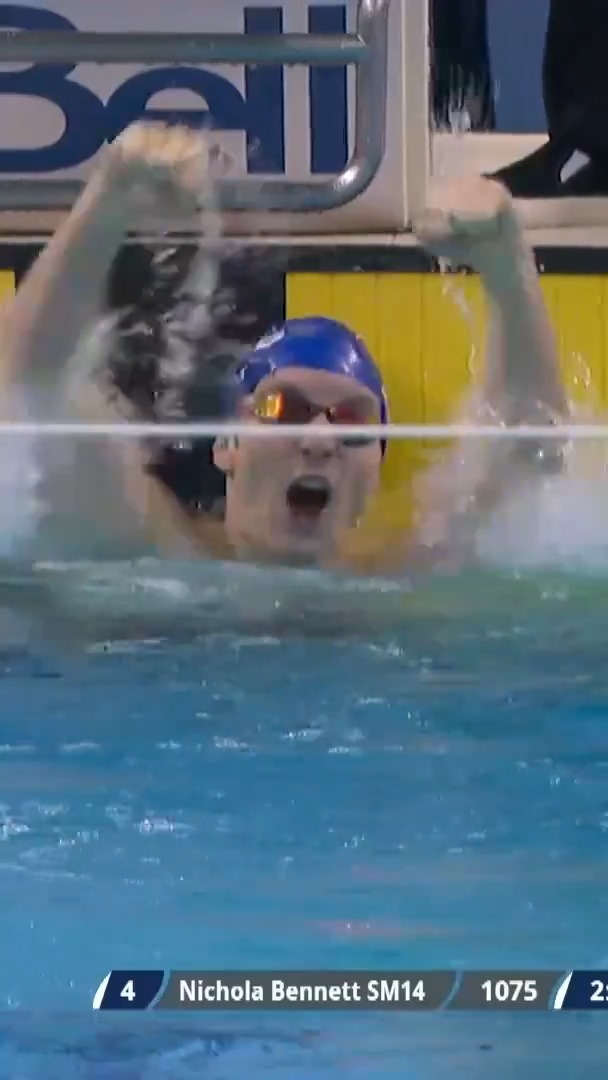 Nicholas Bennett just broke a world record 🤯 "Being a para swimmer and being an autistic guy, it's great just to get my name out there" Canadian Paralympic Team