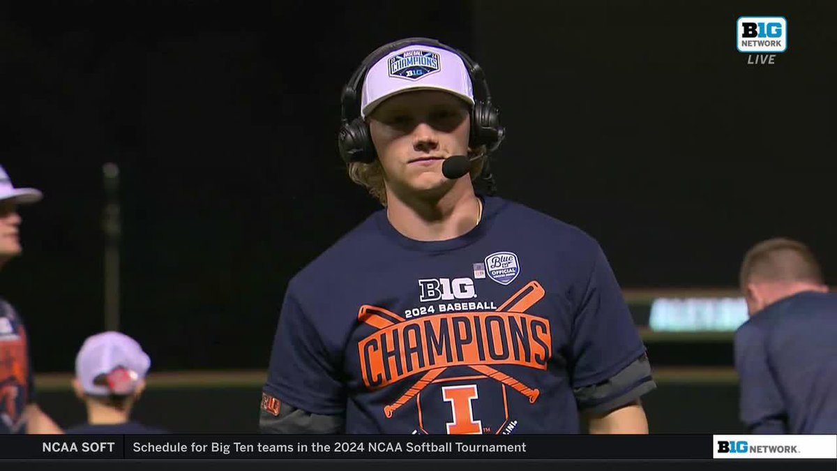 Here's what Camden Janik had to say on Big Ten Network following tonight's win! #Illini | #HTTO