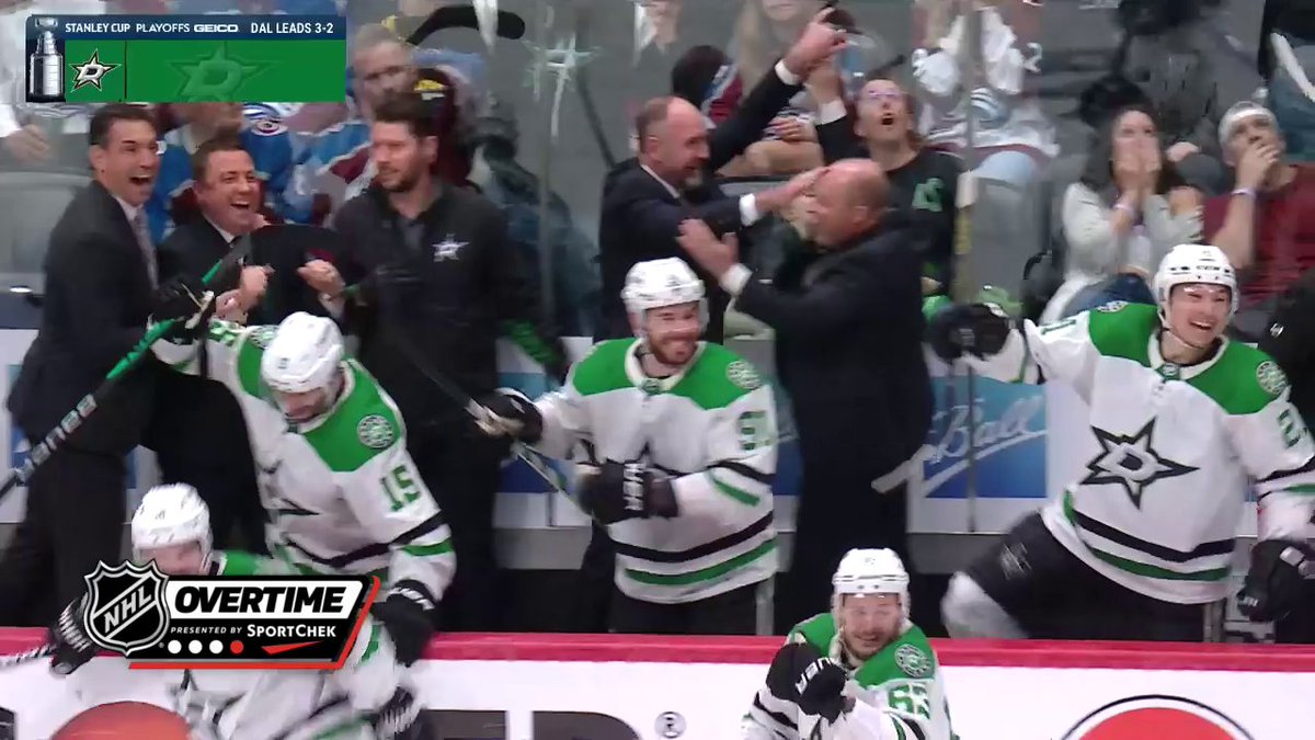 🌟 DALLAS WINS 🌟 Matt Duchene scores in Sport Chek double overtime to send the Dallas Stars to the Western Conference Final! #StanleyCup