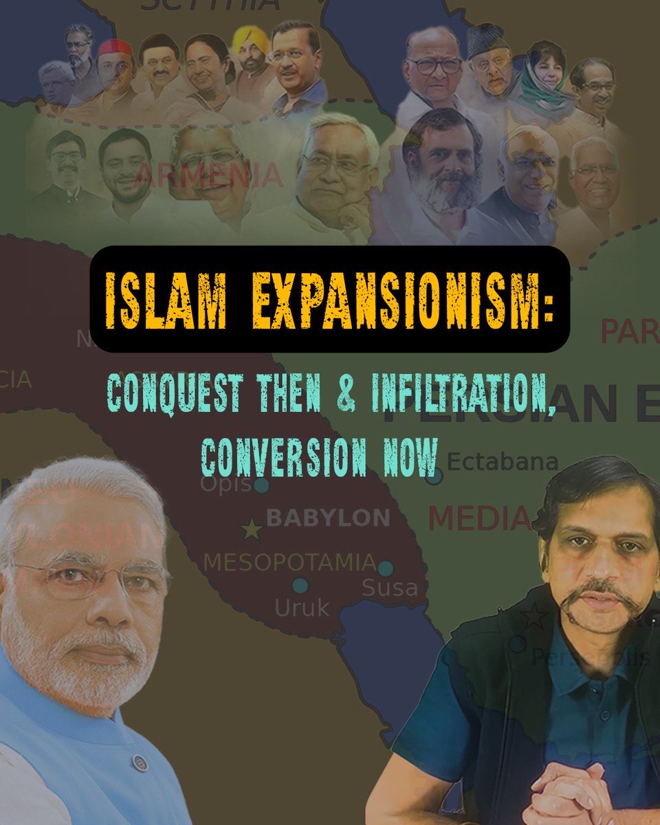 Islam expansionism: conquest then & infiltration, conversion now