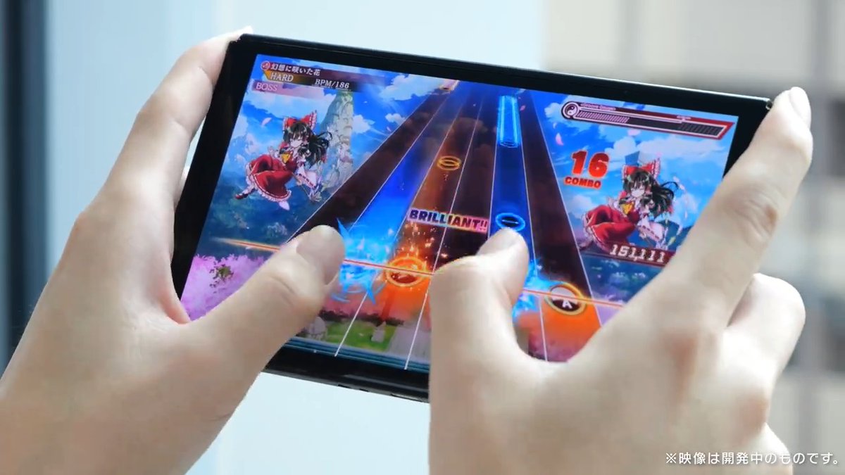 Switch版初の実機プレイの様子をお届け中です! 気になるタッチスクリーン操作での遊び心地は……? 生放送配信中📢: #ダンカグ #ファンタジア・ロスト