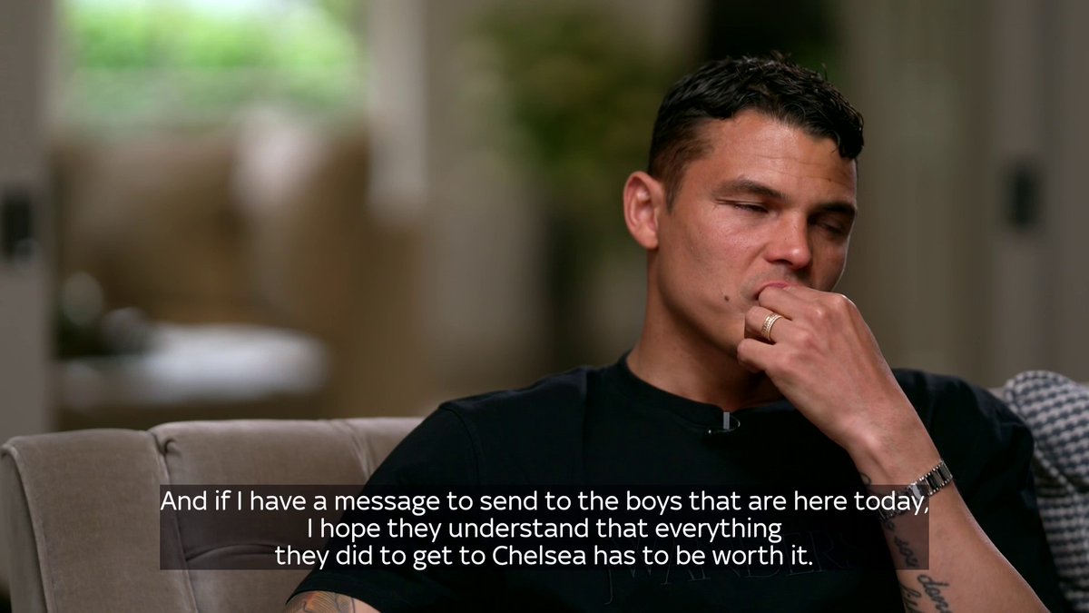 "I know what it means to wear the Chelsea shirt" 💙 Thiago Silva reflects on his football journey and his time at Chelsea ✨