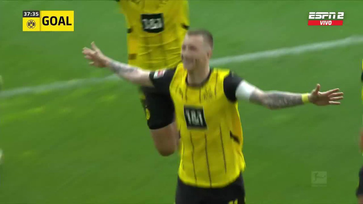 JUJUU, EL GOLAZO DE MARCO REUS EN SU DESPEDIDA DEL SIGNAL IDUNA PARK. 🇩🇪🚬