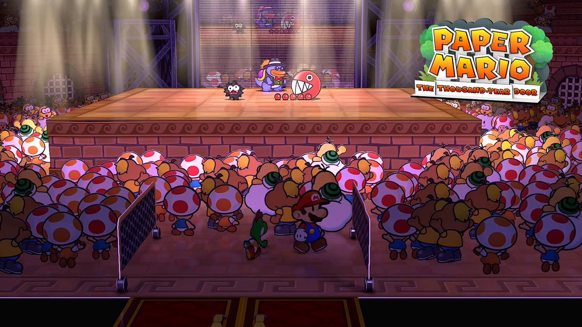 🎧 Headphones on, it's time to feel the RAAAAAWK! 🎶 #PaperMarioTheThousandYearDoor