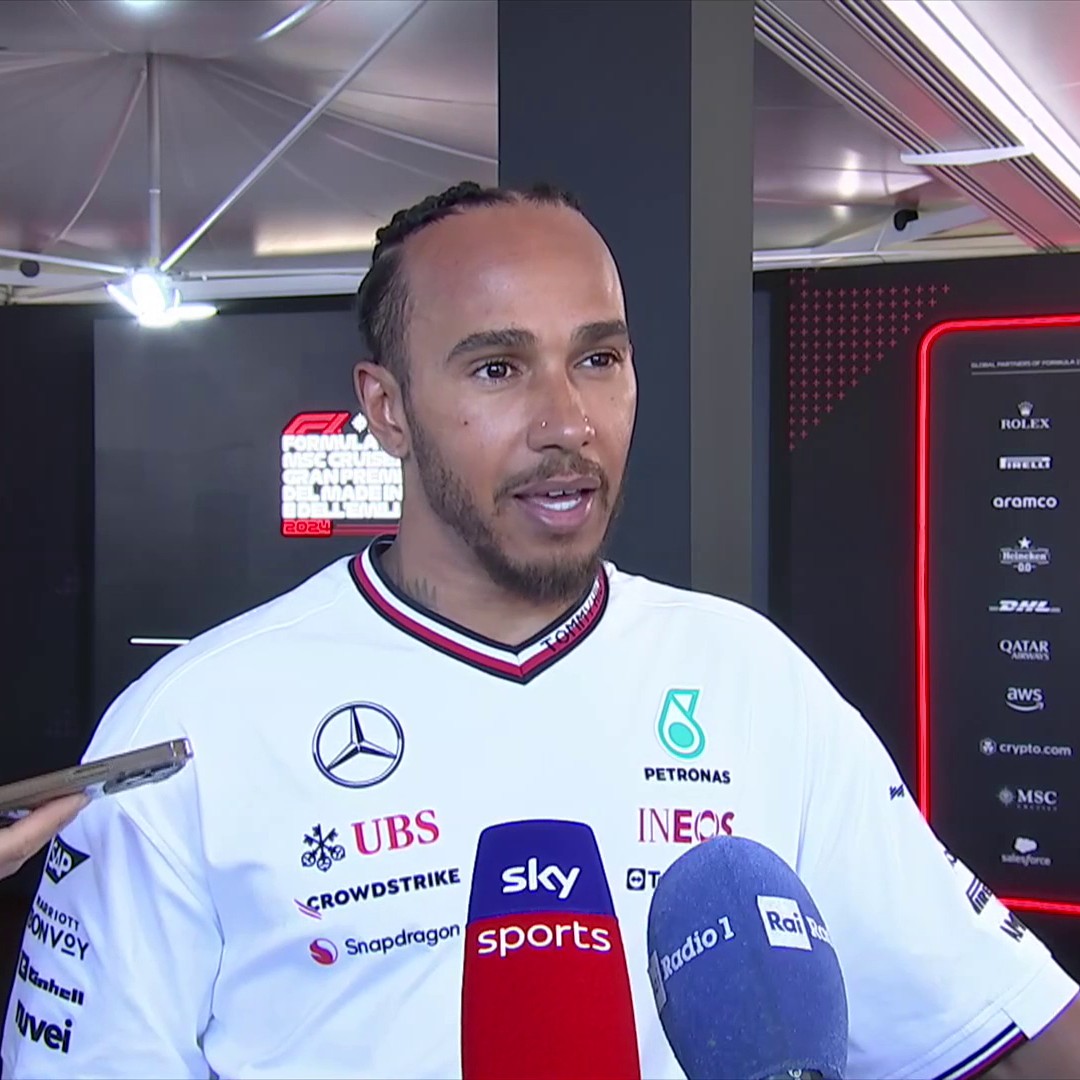 "Our car is on a knife's edge" 🔪 Lewis Hamilton says the team is focusing on making small changes instead of going too drastically towards one direction 💭