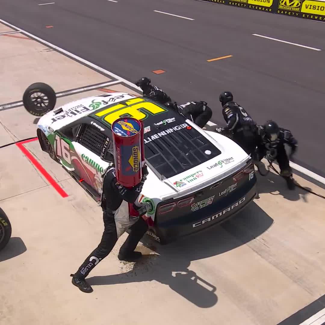 The work begins! #AllStarRace Qualifying and the Pit Crew Challenge are happening now!