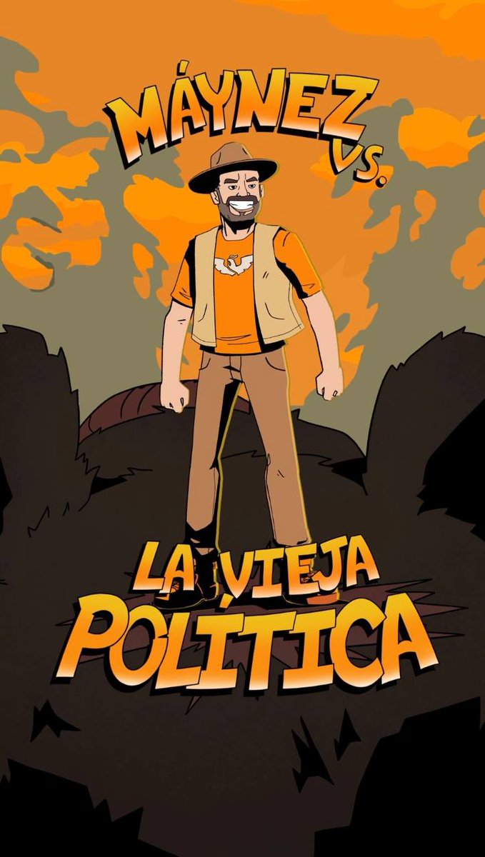 Este 2 de junio mandaremos a la vieja política a los museos. Fortuna y gloria, #MáynezPresidente 🤟🏾