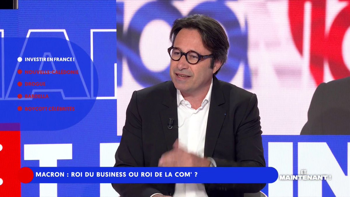 #Macron #ChooseFrance « En France, l’anti-macronisme est devenu un sport national. Mais à l’étranger Emmanuel Macron a une excellente image, qu’il utilise pour vendre la France et attirer les investissements ! » #EtMaintenant Pascal PERRINEAU
