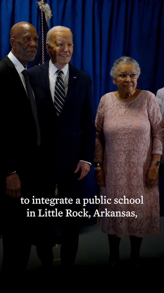 The work of building a democracy of possibility, a democracy worthy of our dreams, starts with opening the school doors of opportunity for all. The Little Rock 9 knows that work in their core. I know America can do it.