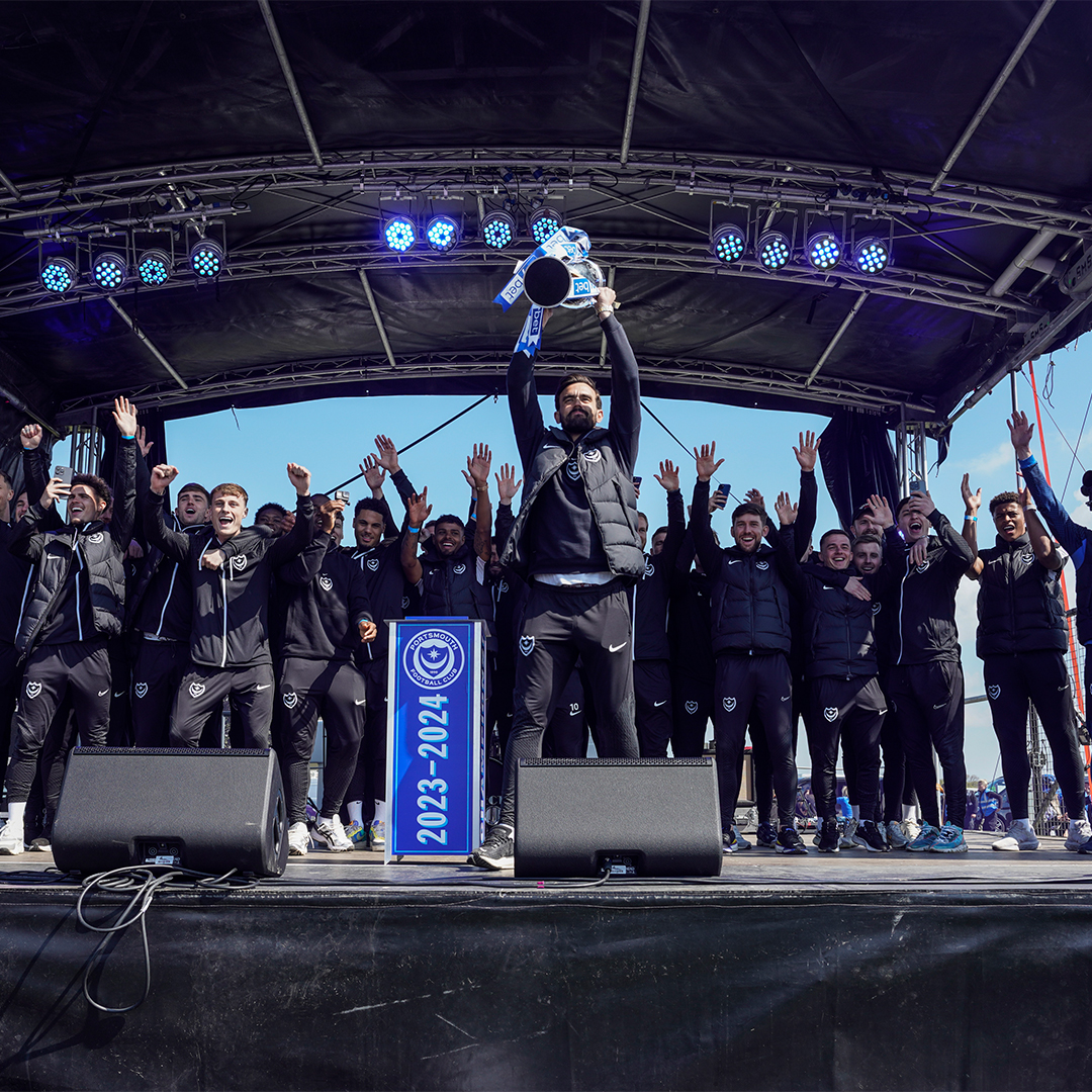 Something about a promotion party? ๐ #Pompey