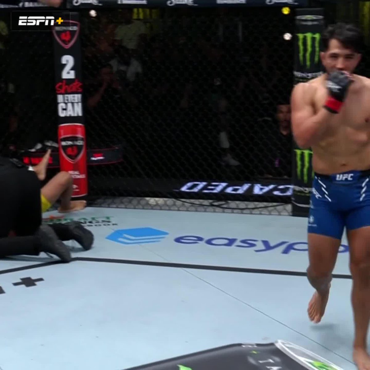 THIS KNOCKDOWN BEFORE THE FINISH FROM ADRIAN YANEZ 😳 #UFCVegas92
