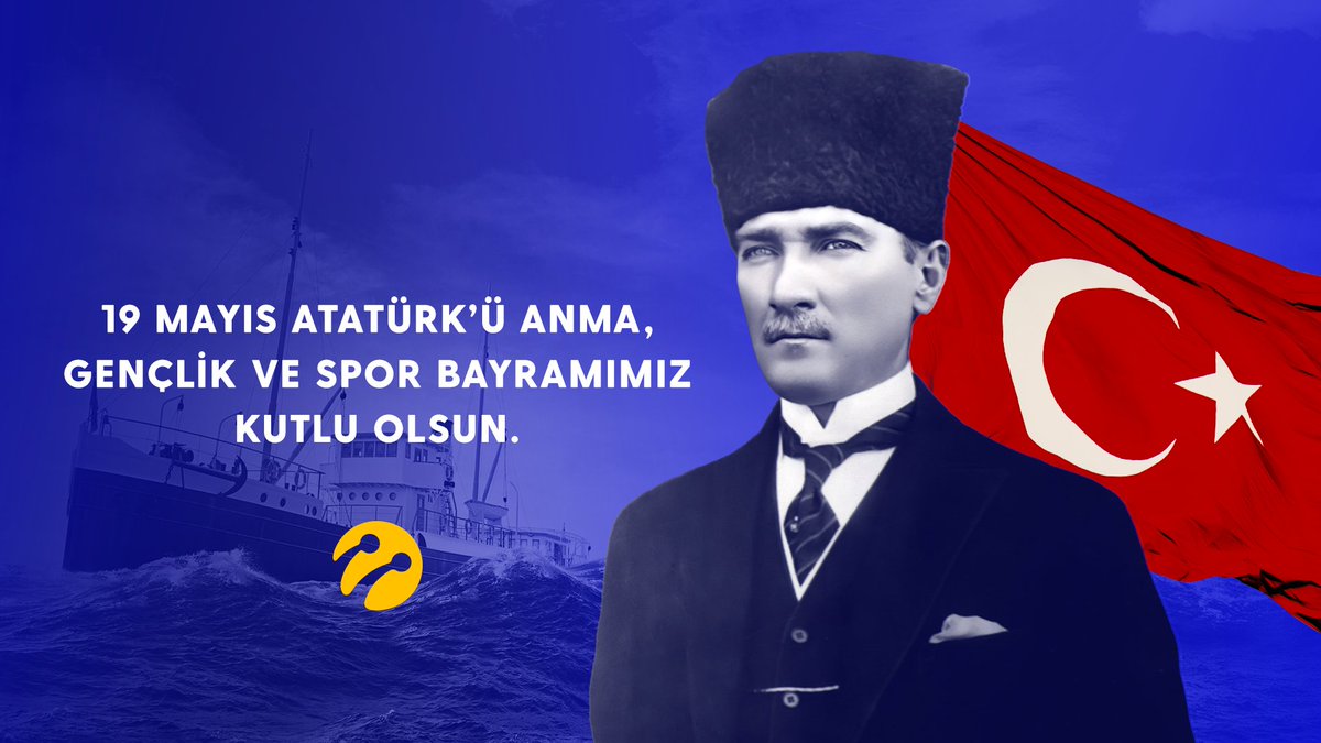 Senin, o gün vazgeçmediğin gibi biz de; güzel vatanımızdan, şanlı bayrağımızdan, azimle çalışmaktan ve hayallerimizin peşinden koşmaktan bir gün bile vazgeçmedik. 19 Mayıs Atatürk’ü Anma, Gençlik ve Spor Bayramımız kutlu olsun. 🇹🇷🇹🇷🇹🇷