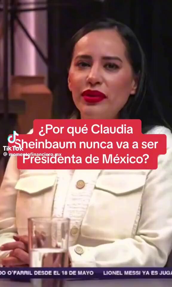 Y bueno debo admitir que en esta ocasión estoy totalmente de acuerdo con Sandra Cuevas, la lagartija jamás será presidente de México, en eso coincido. #HijosDeMx #MxConXochitl