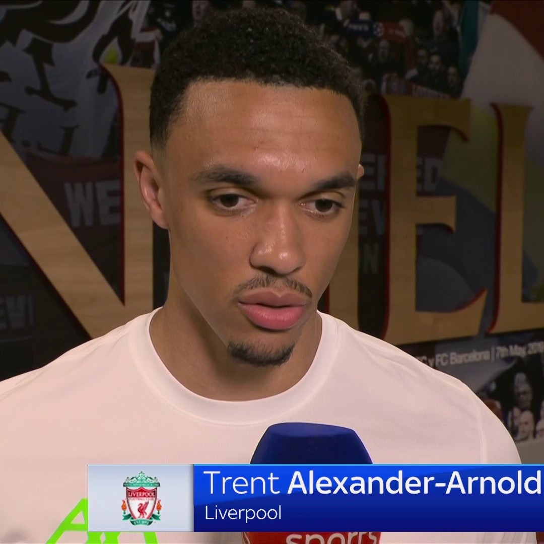 "We have a job to do" 😤 Trent Alexander-Arnold says it's on the Liverpool players to put on a performance for the fans and manager today 🔻