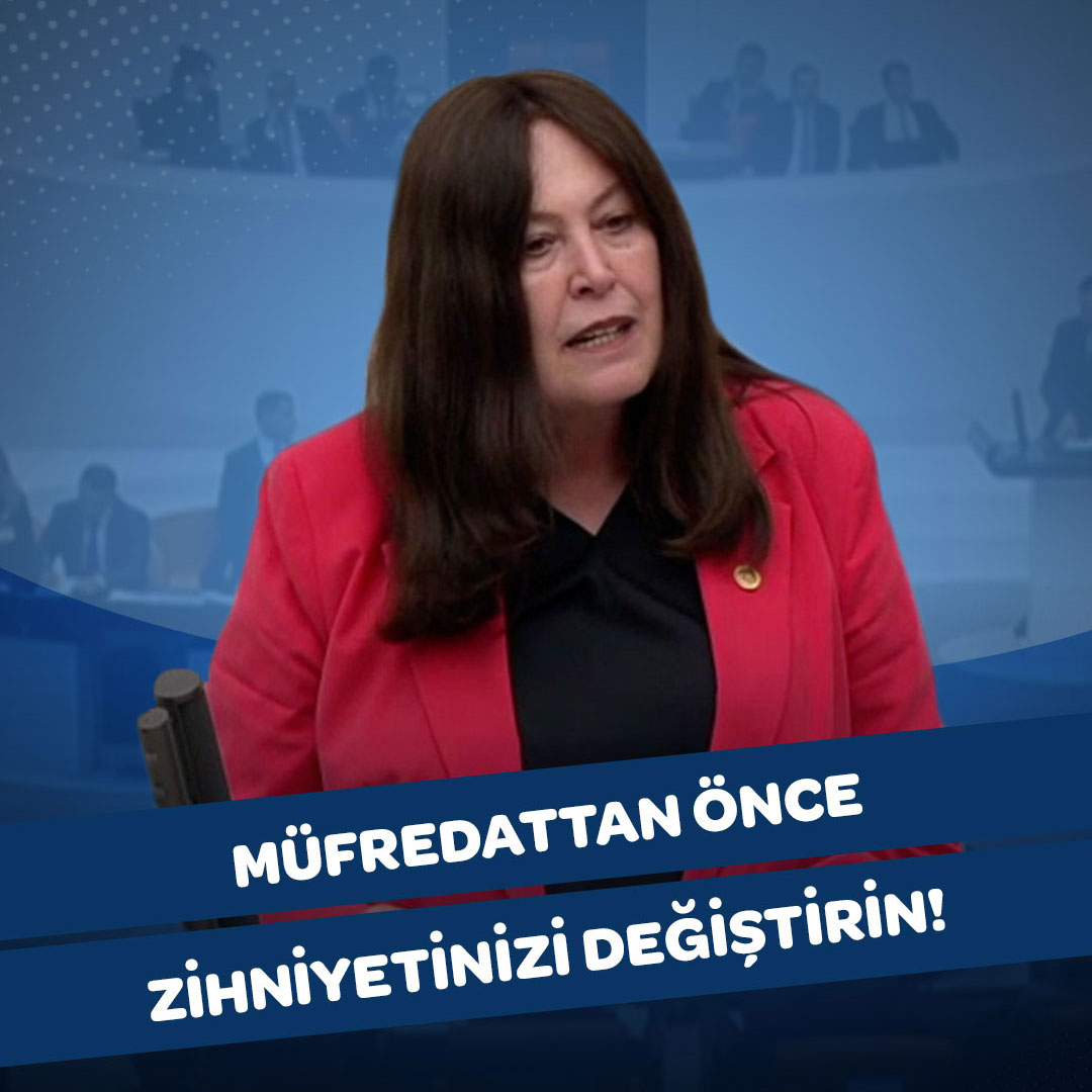Manisa Milletvekilimiz Şenol Sunat: Dünyada ülkeler, öğrencilerini geleceğin mesleklerine hazırlarken; bizim çocuklarımız iktidarın kendi ideolojisine uygun kimlik belirleme isteğiyle mücadele ediyor. Eğitimde ciddiyet gerekir. Müfredattan önce zihniyeti değiştirmek gerekir!