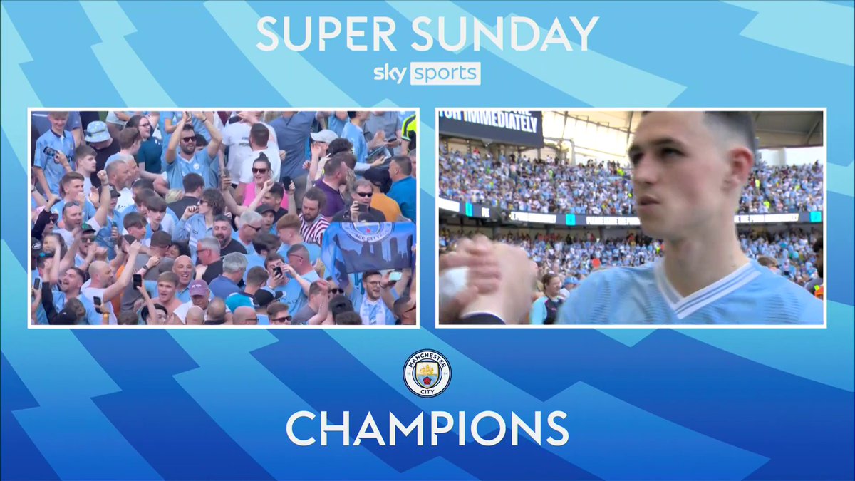 "We've put ourselves in the history books" 📚 Phil Foden reacts to winning the Premier League title 🏆