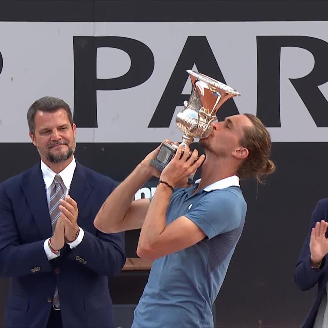 A 6th Masters 1000 title! 🏆🎊 Alexander Zverev #IBI24