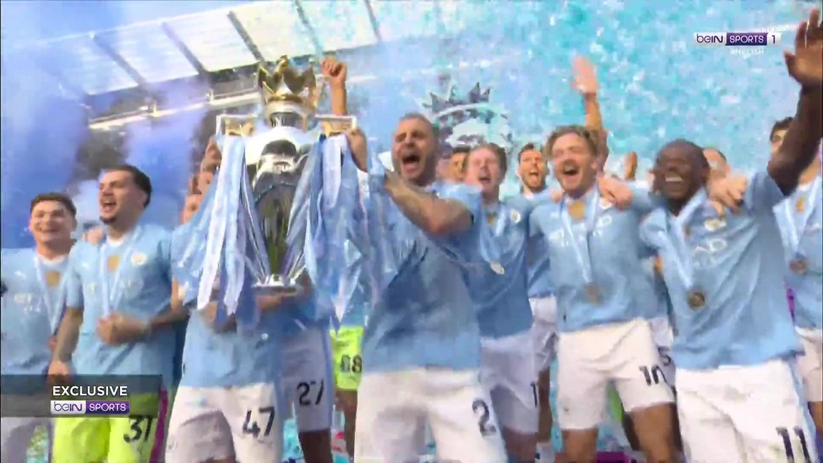 4⃣ in a row for Manchester City! #beINPL #MCFC