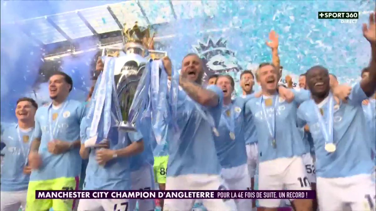 Woyyy semuanya, ayo kasih selamat dulu buat juara musim ini, Manchester City! 🔵🏆
