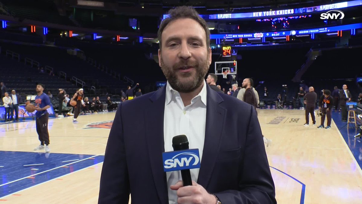 "Coming into today, OG Anunoby was really pushing to play, regardless of the state of his hamstring injury. Both him and Hart are trending towards playing" Ian Begley reports on the availability of Josh Hart and OG Anunoby ahead of Game 7 vs. the Pacers