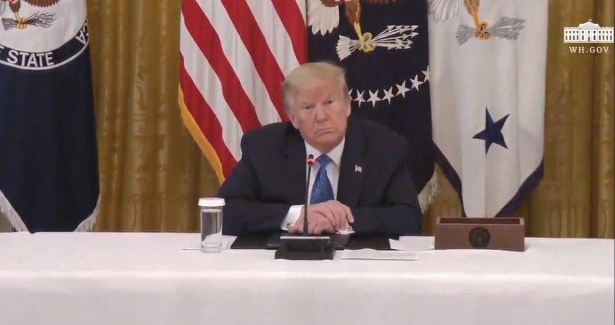 Four years ago today Q: Why haven’t you announced a plan to get 36 million unemployed Americans back to work? You’re overseeing historic economic despair. What’s the delay? Where’s the plan? Trump: Just a rude person you are