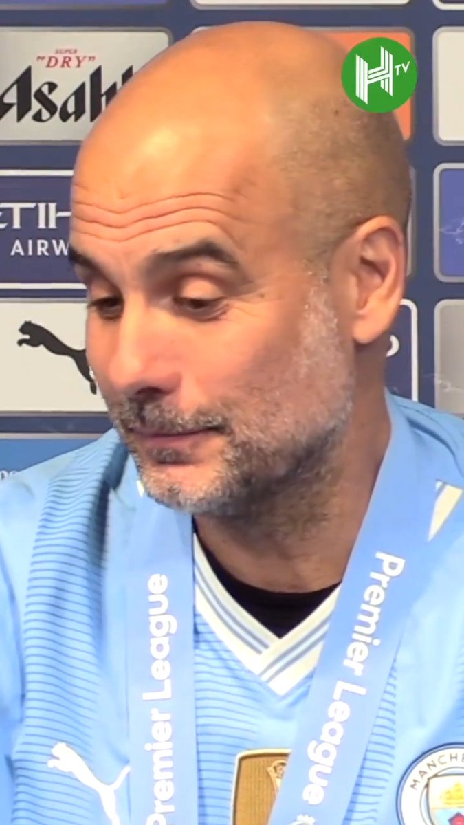 🥺👋🏻 Pep gets emotional while talking about Jurgen Klopp…