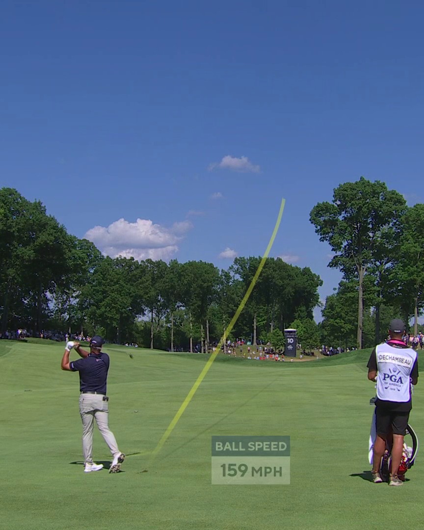 Bryson hitting 6-iron from 250 is just absurd.