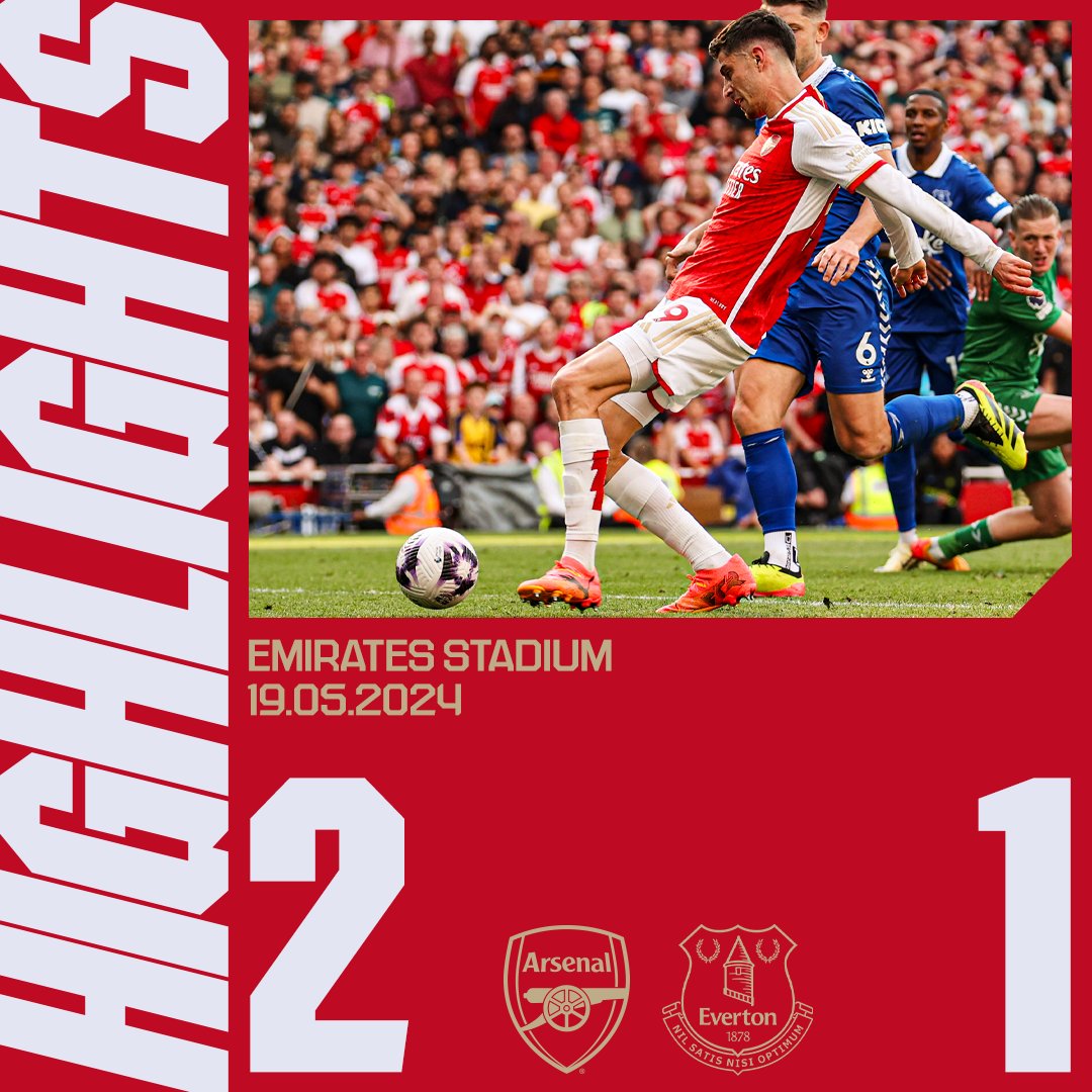 A season to be proud of ❤️ Check out the highlights from our final game of the campaign against Everton 👇
