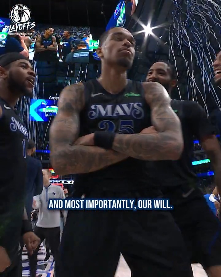 Stay together. We ain't done yet. @chime // #OneForDallas #MFFL
